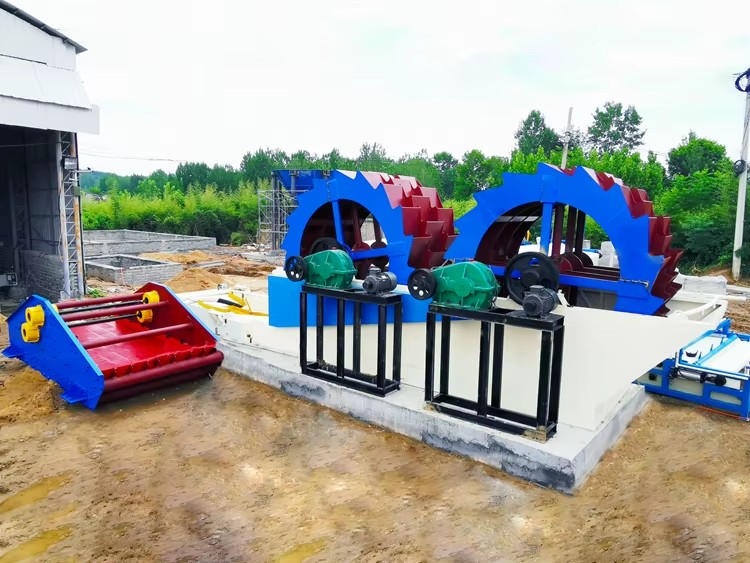 Gold Copper Ore Dewater Treatment Machine-River Quartz Crushed Sand Washer Recycler