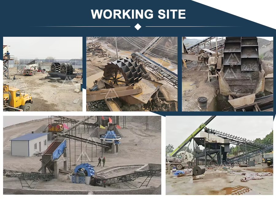New Advanced Wheel Sand Washer Xinhai 50t/h Mining Aggregate Processing AC Motor Core Components Improves Sand Sand