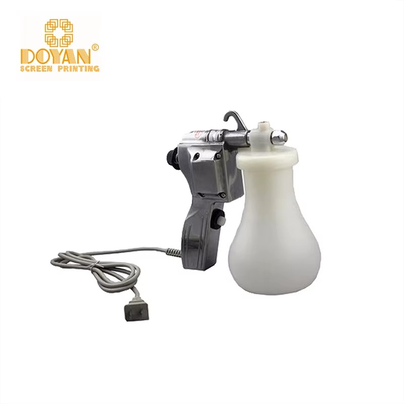 Textile Spot Cleaning Spray Gun for Screen Printing High Pressure Gun Washing Gun 0.65L Cup 220V