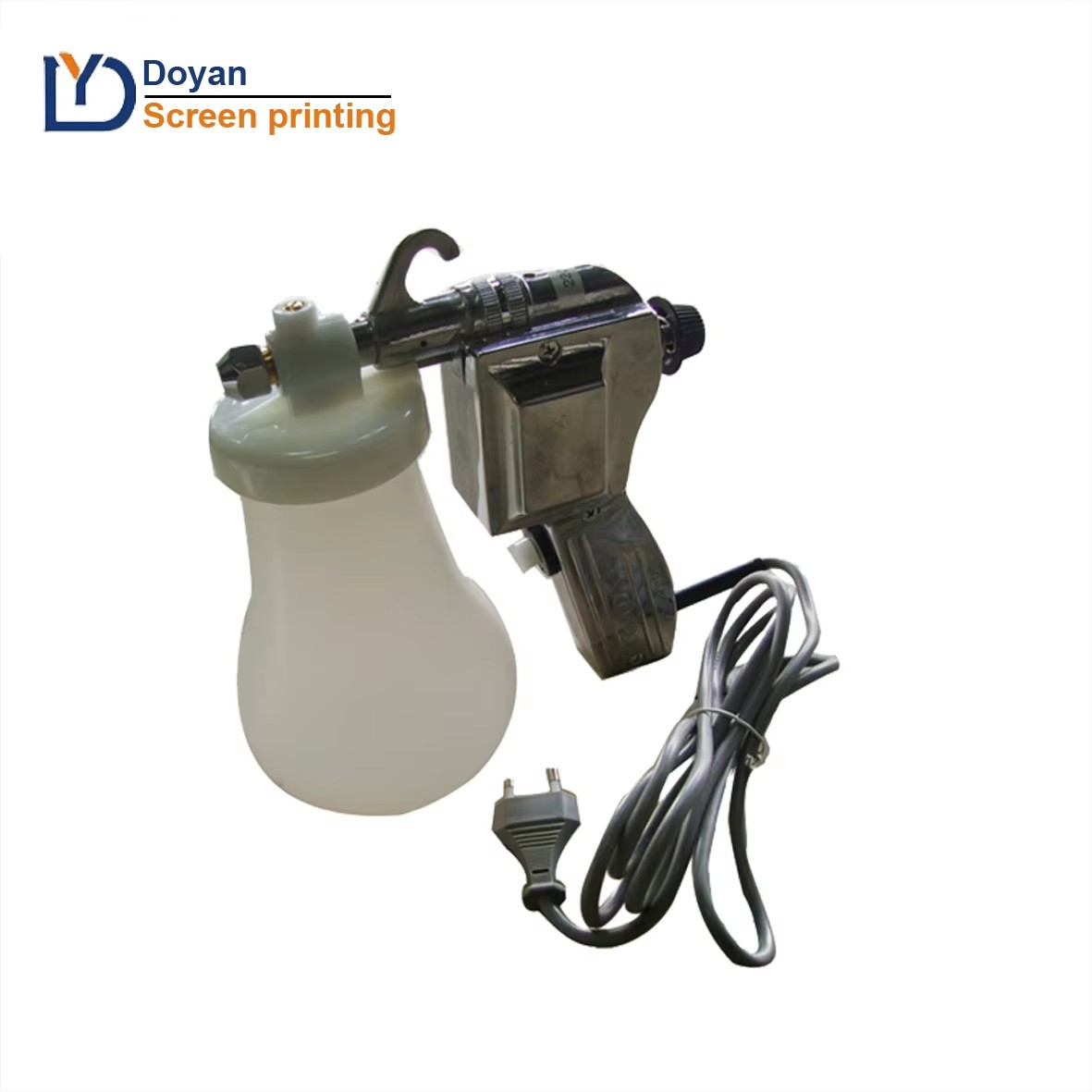 Textile Spot Cleaning Spray Gun for Screen Printing High Pressure Gun Washing Gun 0.65L Cup 220V