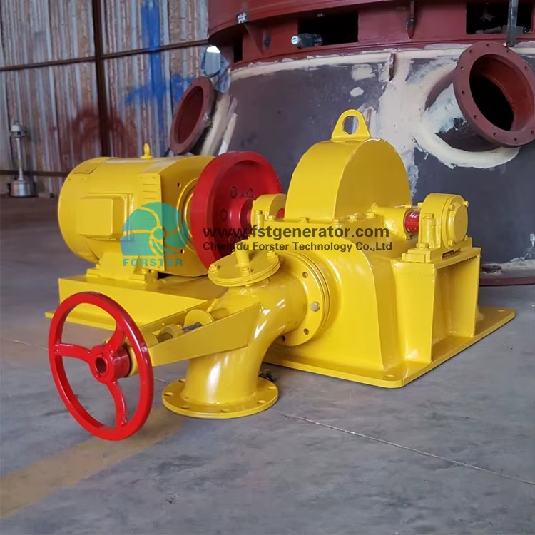 Smart Low Maintenance Cost 5kw Stainless Runner Pelton Turbine Generator for River Flow Electricity Automatic Control System