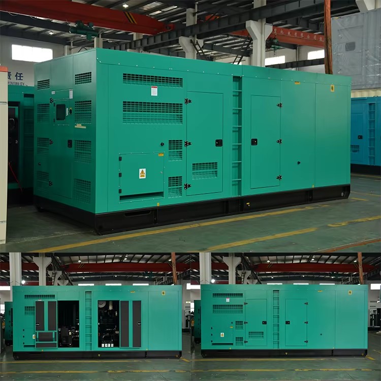 Factory Manufacturer Good Quality Silent diesel Generator Kta38 Engine 1000kW Electricity Generation 1250kVA Generador Cumming