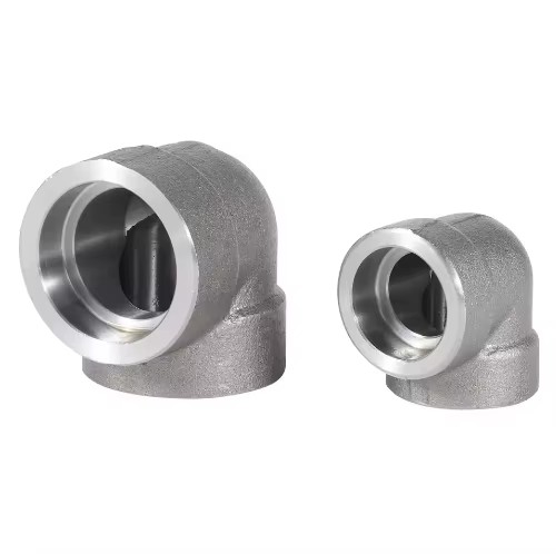 ASME B16.11 SS316 6000lbs Forged Pipe Fittings SW 90 Degree LR Socket Weld Elbow