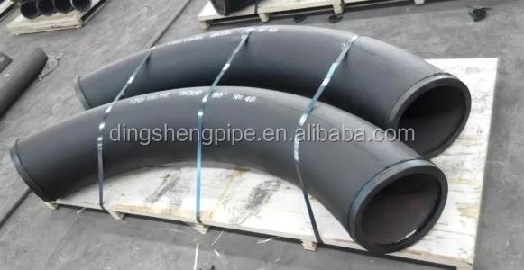 Carbon Steel Hot Formed Butt Welded ASTM A234 WPB 8 Inch SCH40 Painted Bend Pipes