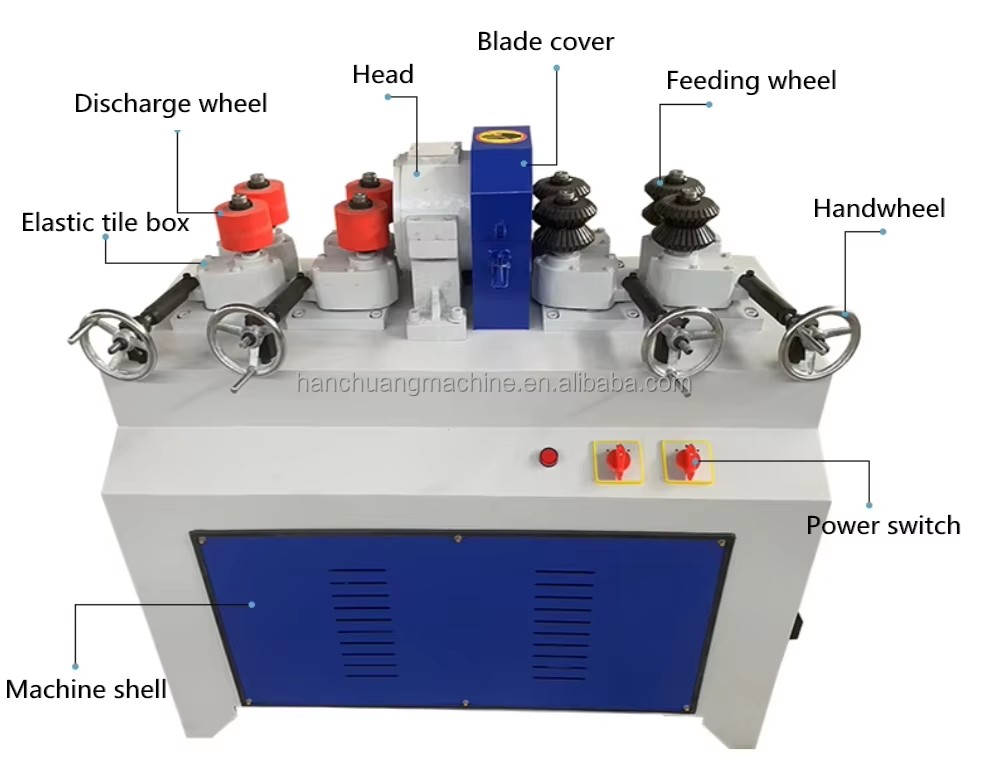 Multi-Function Wooden Round Rod Stick Making Machine
