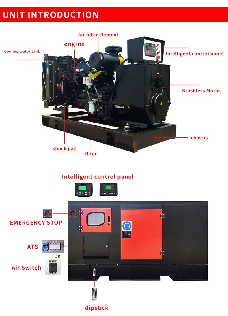 48V/480V DC Diesel Genset Super Silent Welding Generator 500kva 600kw 50Hz 1800RPM Water Cooled 24V Electric Start