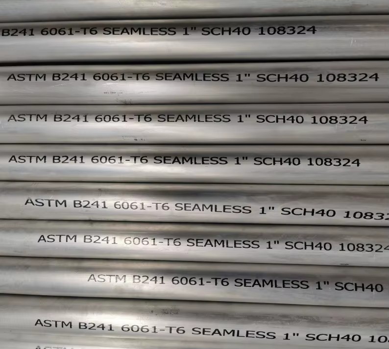6061 6063 7075 5083 Seamless Aluminum Pipe 2 Inch SCH40 Aluminum Tubes