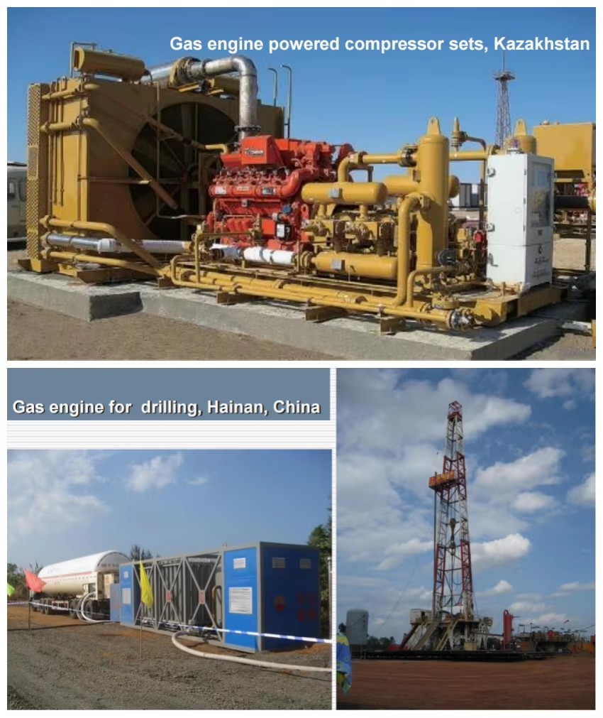 3 Mw Gas Generation Set LNG CNG Gas Piston Power Plant