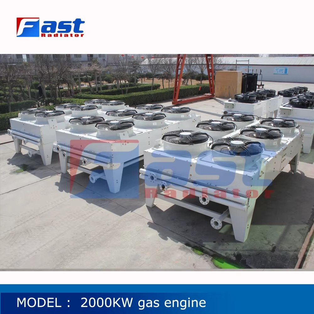 FAST Brand Wartsila Gas Solutions for TCG 3016 Copper Drycooler Radiator Natural Gas Engine Generator Machinery Parts