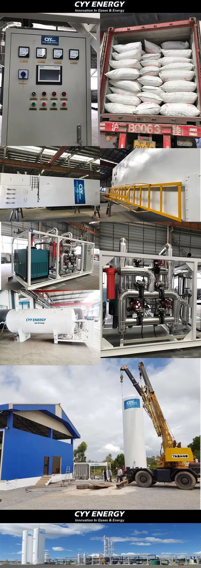 Gas Generation Equipment Machine for High Purity Liquid Oxygen Nitrogen Argon