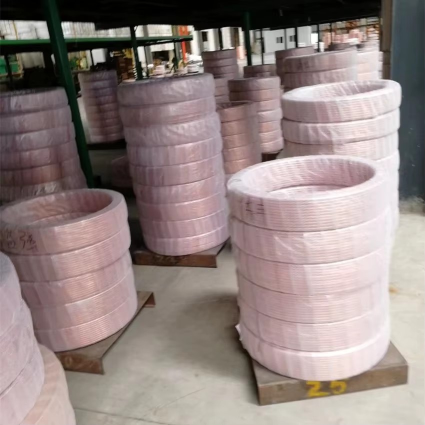 Air Conditioner Refrigerant Copper Pipes Pancake Coil for air Conditioner Copper Tube