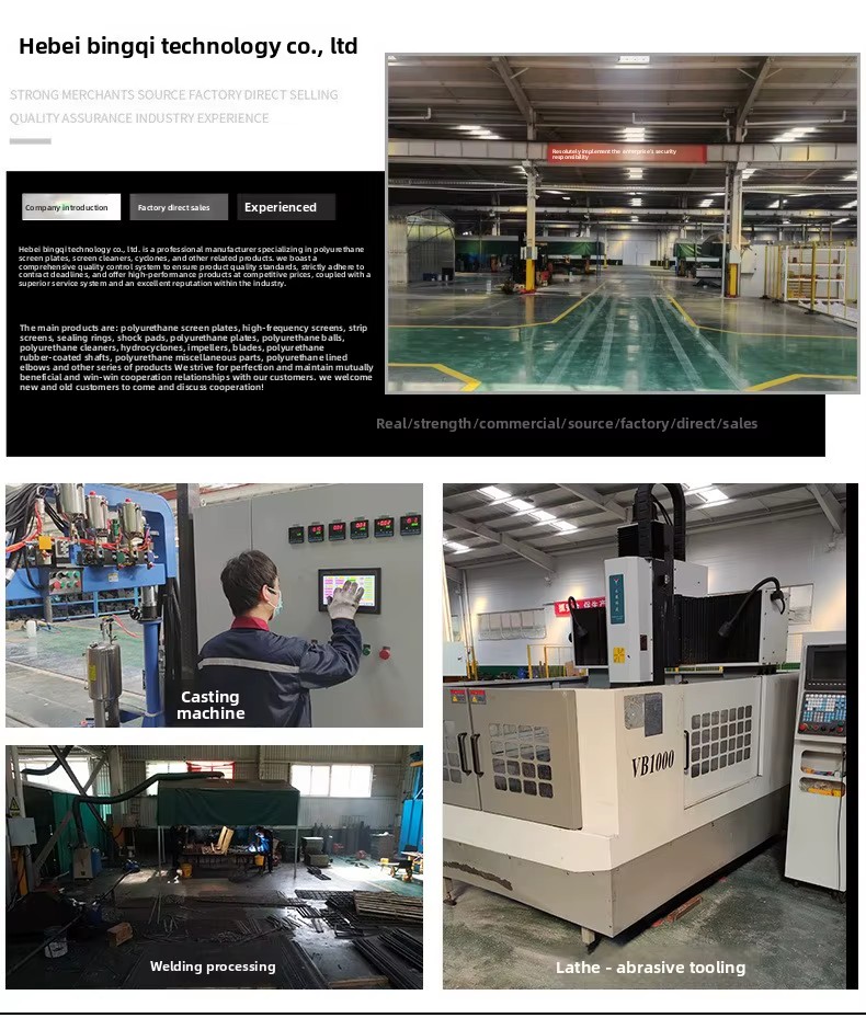 Screen Mesh General Screening Deck Polyurethane Mesh Emma Pad Dewatering Screen Used for Sand Washer