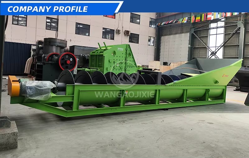 100 TPH Screw Sand Washer River Pebble Washing Machine | 1 Year Warranty | Certified | Hubei | Professional