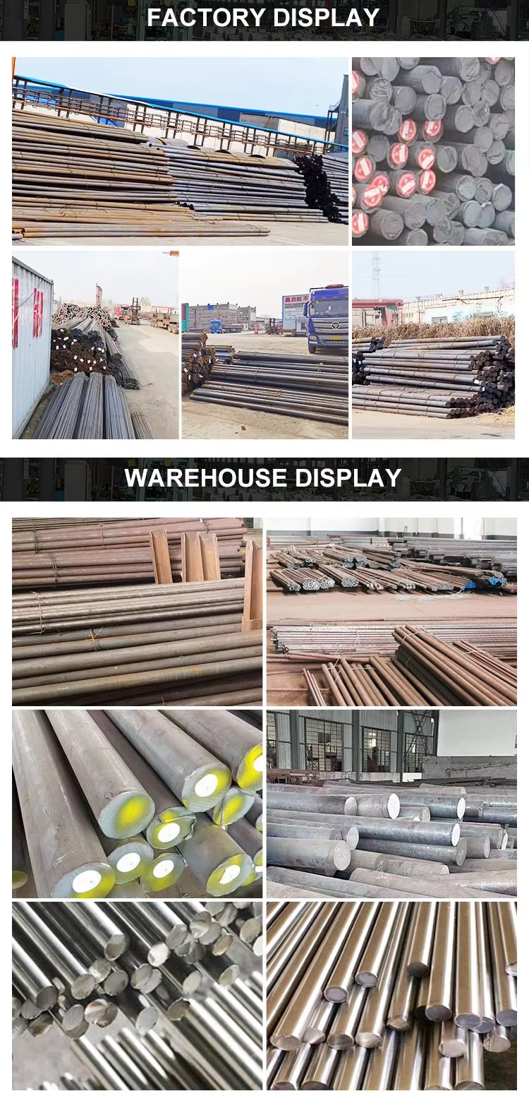 Steel Round bar Price Per kg Hot Finished Carbon Steel Bars