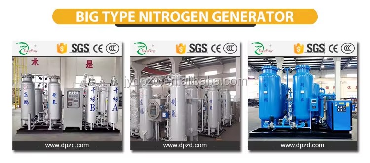 Customized Mini Nitrogen Gas Generator Nitrogen Plant for Potato Chips Packing