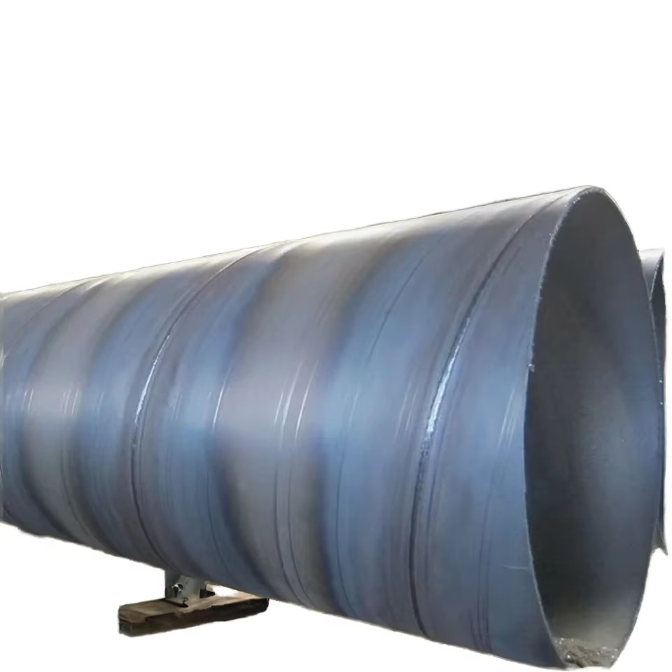 Large Diameter API 5L X42 X52 X56 X60 Spiral Submerged Arc Pipe SSAW Carbon Steel Spiral Welded Pipe