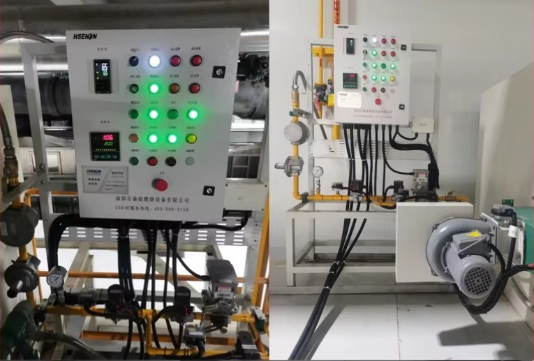 Factory Price Original Industrial Stainless Steel Infrared LPG Gas Burner New 220v Power Source for Furnace Combustion PLC Core