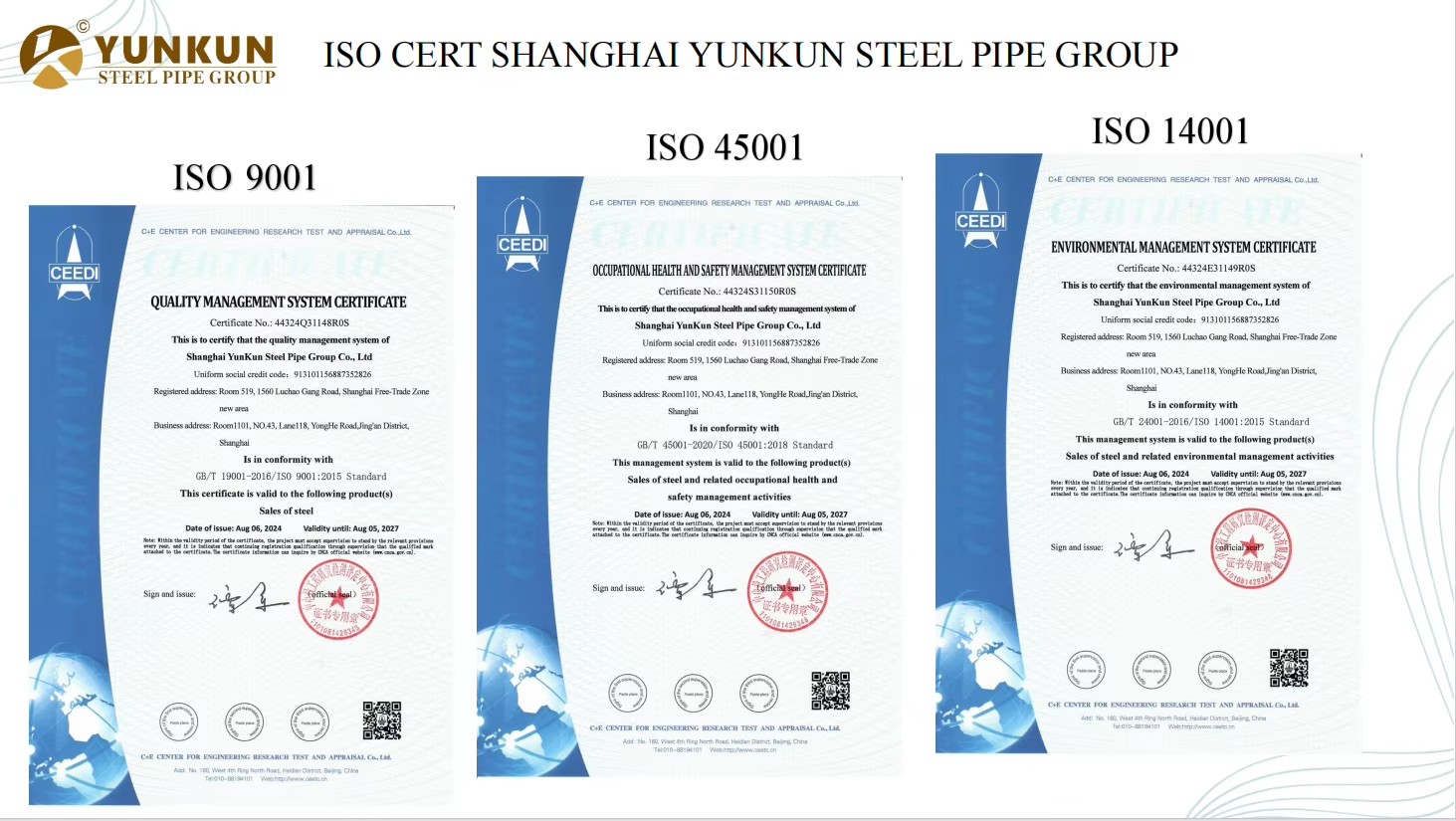44"X11.13MMX6MTR Length LSAW CS Pipes Carbon Steel Bevel End Steel Pipe API/ASTM/AISI Certified Galvanized ERW Bending Cutting