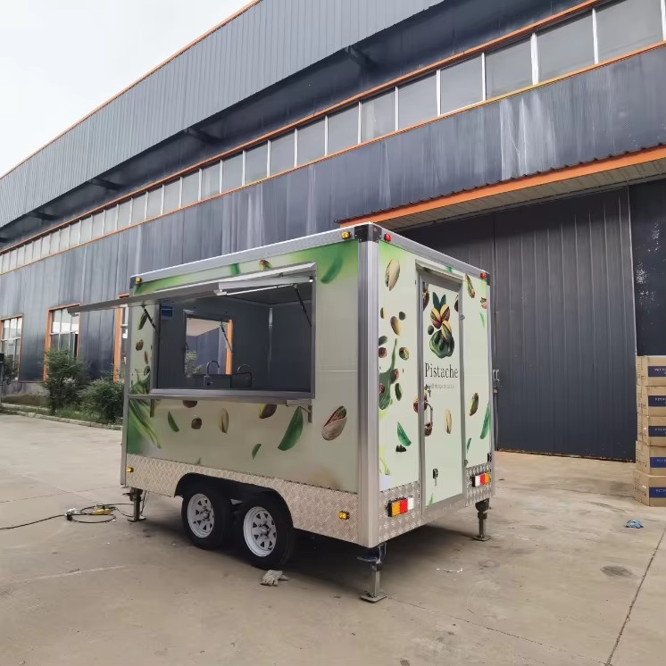 High Productivity CE Certified Galvanized Sheet Beer Service Food Trucks Ice Cream Truck for Fast Food