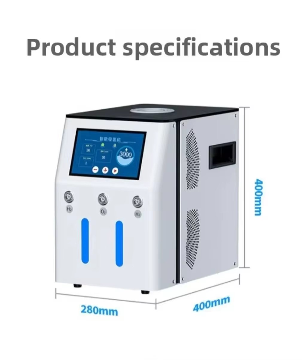 Manufacturer Direct Sales Economical H2 Inhaler 3000ml Hydrogen Equipment Under-Sink Electric Household 2001-5000ppb 1 Year