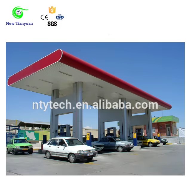 High-Efficient 22000m3/day Integrated CNG Daughter Refueling Station Integrated Gas Compressor for Energy & Mineral Equipments