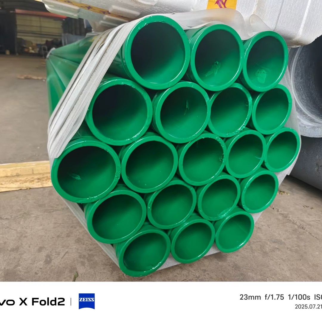 Plastic-coated steel pipes are known to be ASTM-compliant and highly corrosion-resistant for oil, drinking water