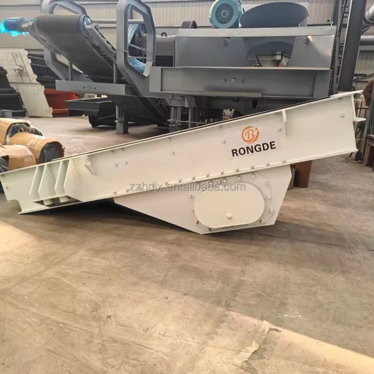 Supplier Stone Crusher Automatic Quarry Mining Linear Vibratory Feeder 50-100Tph Wide Application Grizzly Vibrating Feeder