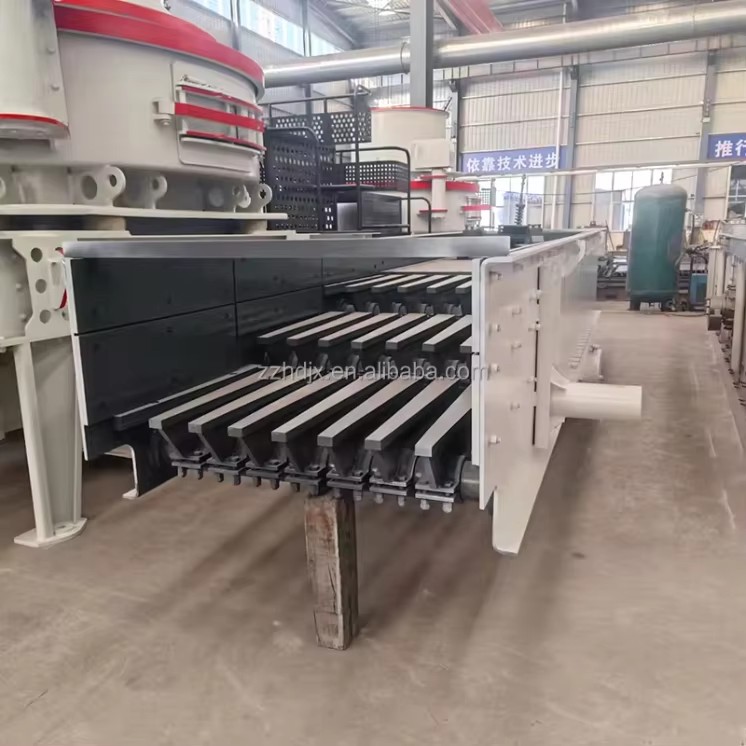 Supplier Stone Crusher Automatic Quarry Mining Linear Vibratory Feeder 50-100Tph Wide Application Grizzly Vibrating Feeder