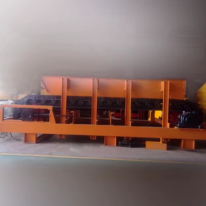 Apron Feeder for Mining Construction Customized AC Motor Bearing High Capacity 1 Year Warranty Machinery for Report Video