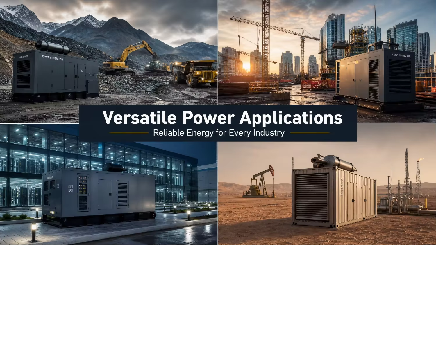 Prekins Weichai Yuchai Cummins Diesel Generator Super Silent 30kw 50kw 100kw 200kw 400kw 500kw 800kw 1000kw Generator Set