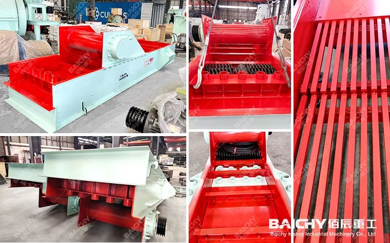 Mining Vibrating Feeder Machine for PE 500X750 Jaw Crusher Price Supplier Mining Stone ZSW Vibrating Hooper Feeders Machinery