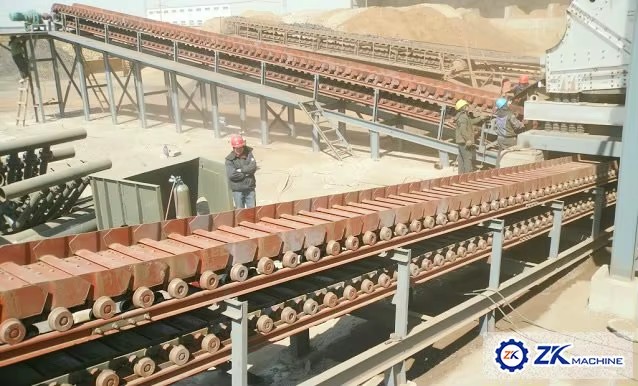 Mining Industry Apron Feeder for Clinker Limestone