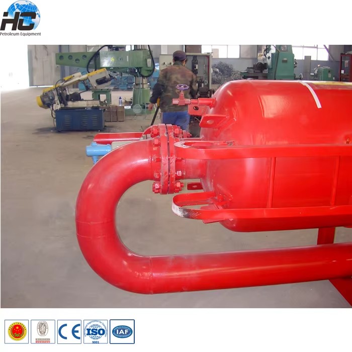 Well Control Equipment Drilling Rig Mud Tanks / Free Gas Separator / Oil Gas Separator