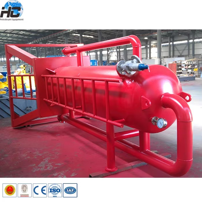 Well Control Equipment Drilling Rig Mud Tanks / Free Gas Separator / Oil Gas Separator