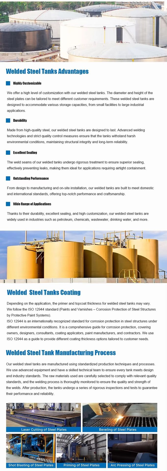 Underground Oil Tanks Manufacturer