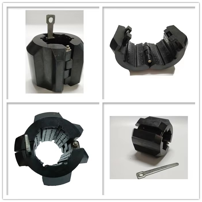 Wholesale Inner Diameter 2-3/8" Outer Diameter 110mm High 155mm Tubing Centralizer with Metal Skeleton