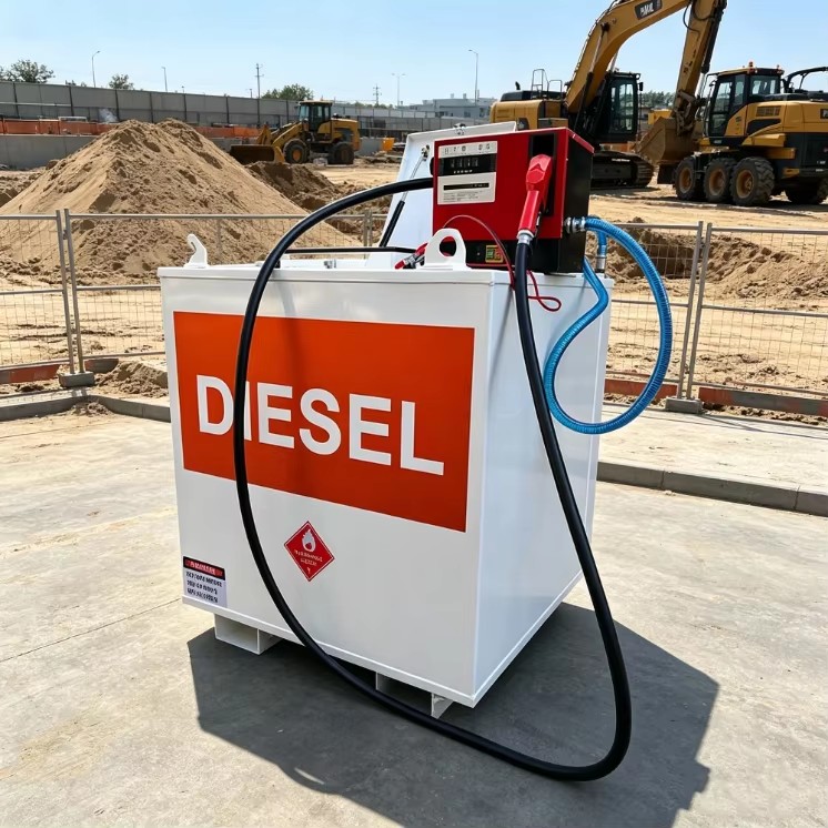 Steel Storages Petrol tank diesel Ibc tank 1000l 250 Gallon Cube Above Ground Transfer Fuel tank