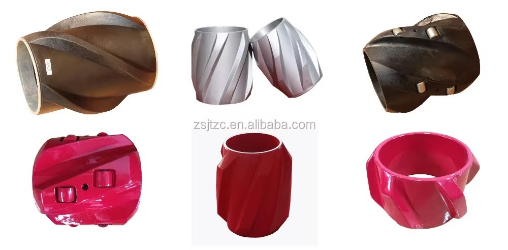 API Roller Centralizer/ Casing Roller Centralizer/Spiral Vane Roller Steel Solid Rigid Centralzier