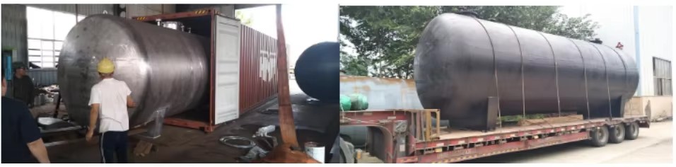 Above Ground diesel Fuel Oil Transformer Oil tank Carbon Steel 2000l 5000l