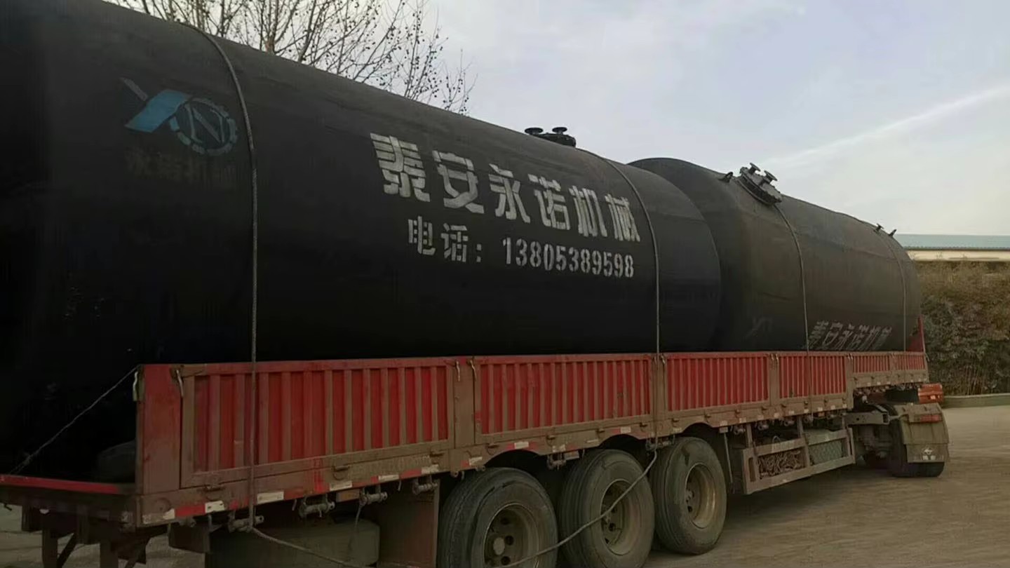 50000 Liter 50m3 Safy Large Volume Steel Fiber Glass Double Wall diesel Fuel Oil tank