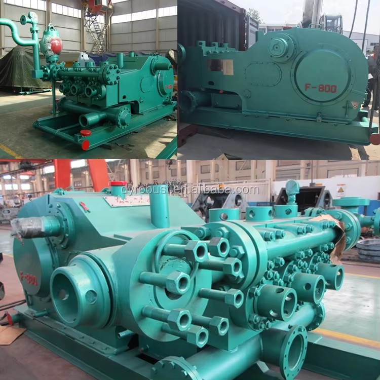 Oilfield F800 Triplex Drilling Mud Pump