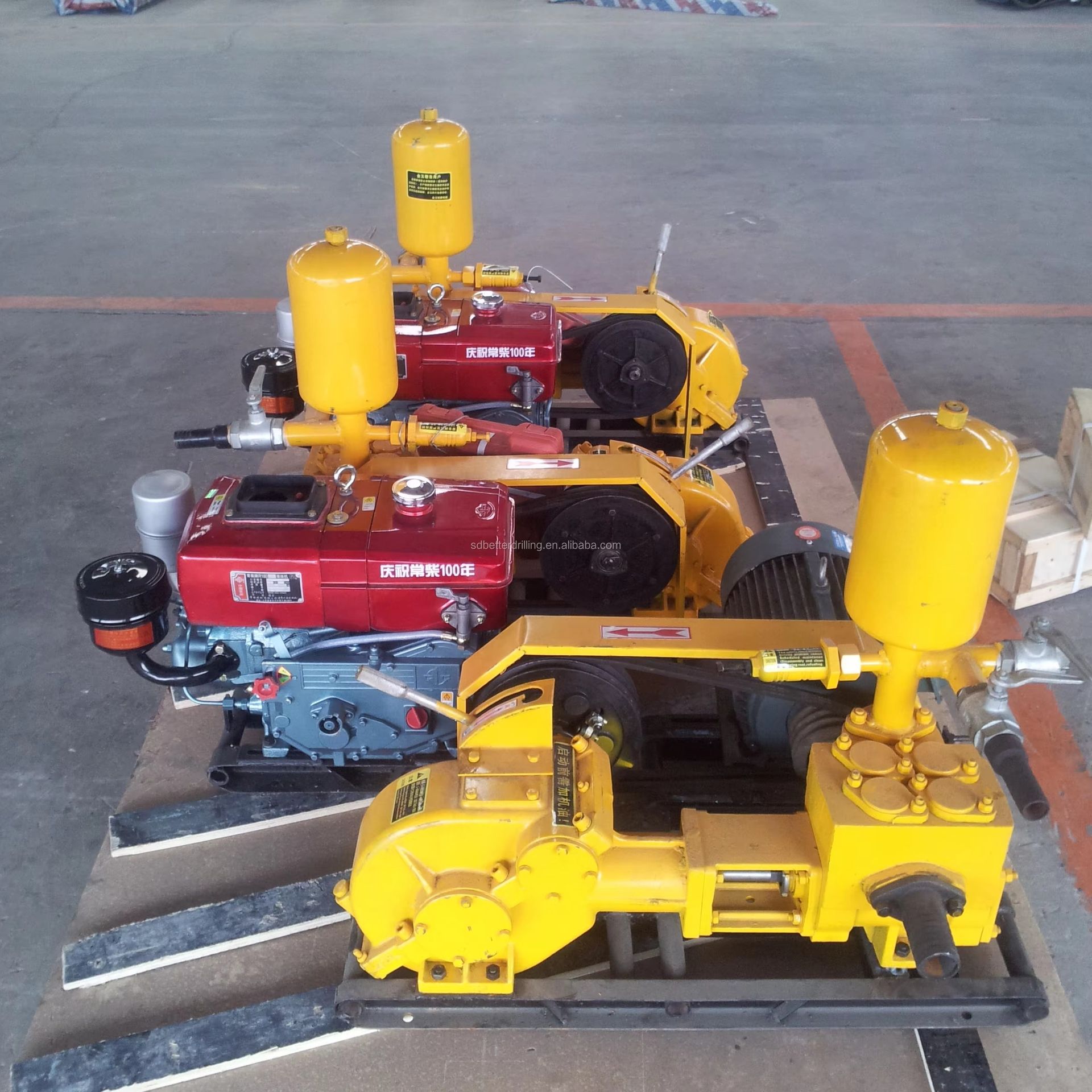 BW-160 Mud Pump,A Mud Pump Used in Conjunction with a Drilling Rig