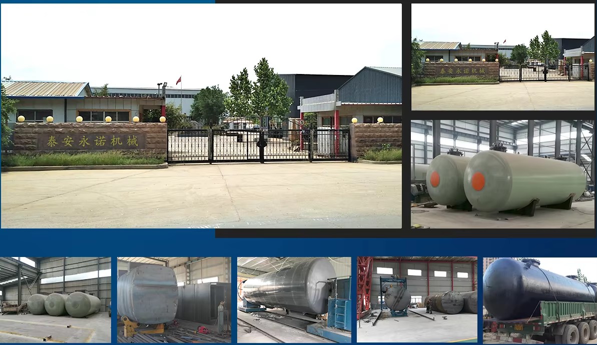 30000l Self Buned diesel tank Farm Fuel Storage tank diesel with Pump
