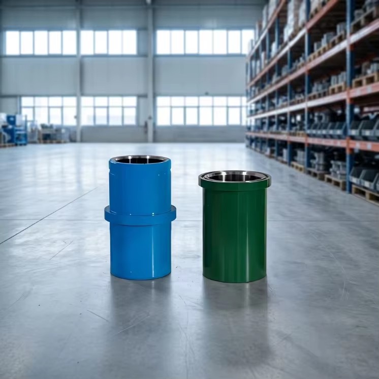 DJ Factory Direct Supply Double Metal Mud Pump Liners Custom Size Cylinder Sleeve for Petroleum Exploration