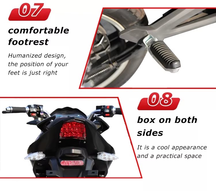 Manufacturer High Speed Disc Brake Central Electric Bike Motor Electric Motorcycle