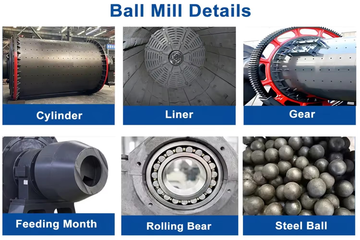 Supplier Mining Mineral Ore Ball Mill Small Ball Mill