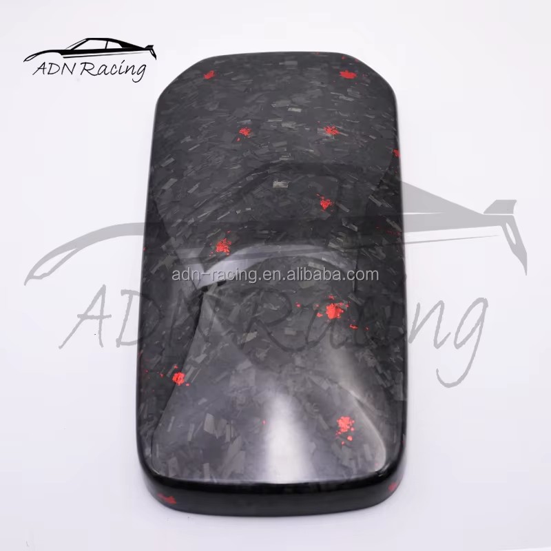 Carbon Fiber Central Console Armrest Panel Cover for KIA Stinger GT