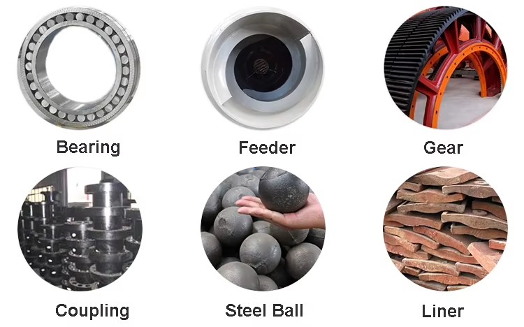 Long Working Life Wet Ball Mill, Large Capacity Mining Mill Grinding Ball Mill Machine Prices