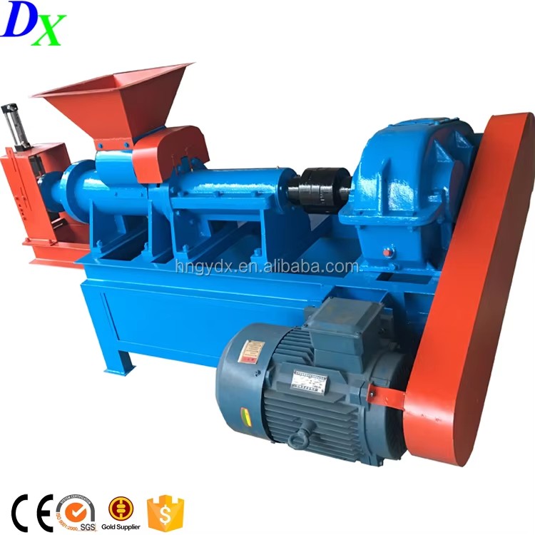 Charcoal Coal Stick Screw Press Briquette Machine for Barbecue