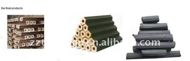 Long Working Life Small Charcoal Briquette Making Machine
